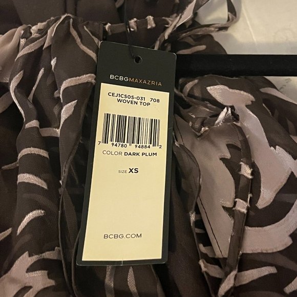 BCBG MaxAzria Womens Silk Blend Top Dress SZ XS Tank Sleeveless Party - Picture 2 of 7